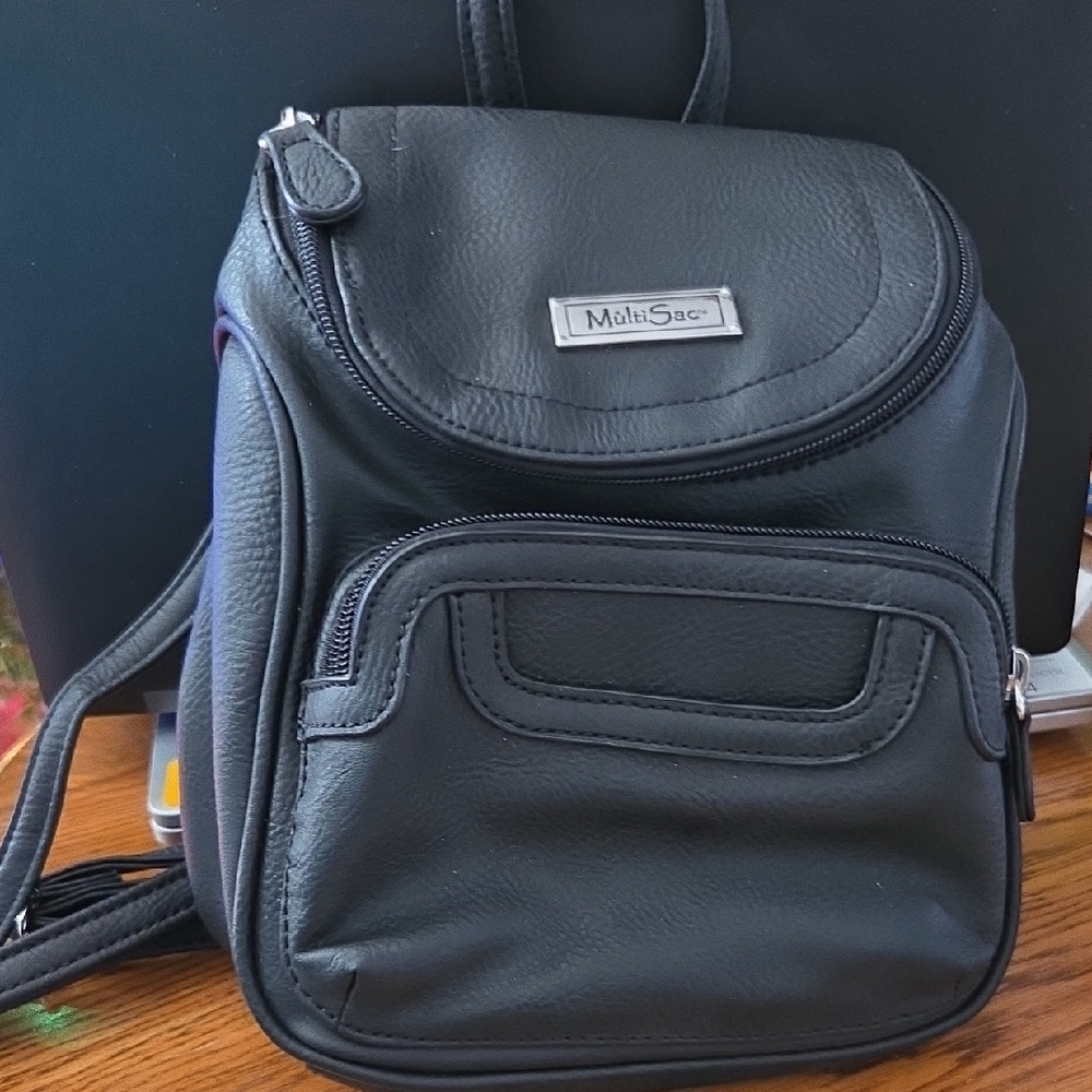 MultiSac Black Women's Backpack